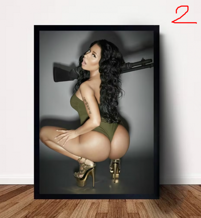 Nicki Minaj Music Poster For Home Decor Gifts 4