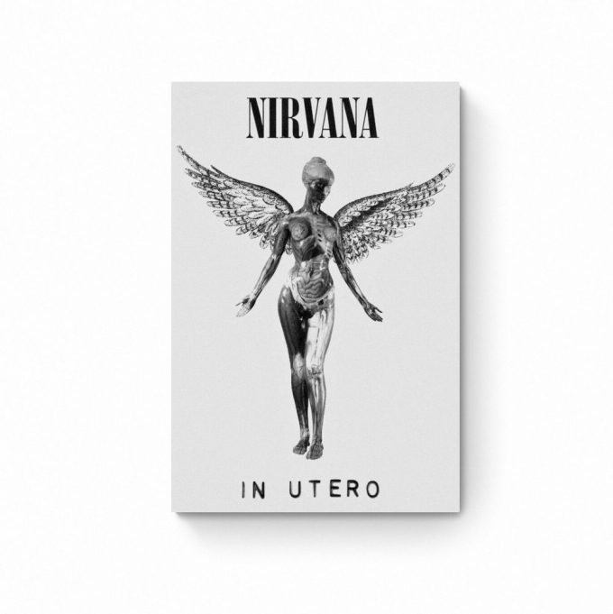 Nirvana In Utero Poster: Home Decor Gift For Music Lovers 2