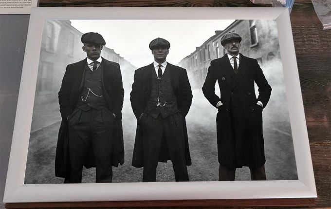 Peaky Blinders Black &Amp; White Movie Poster: Classic Home Decor Gift 2