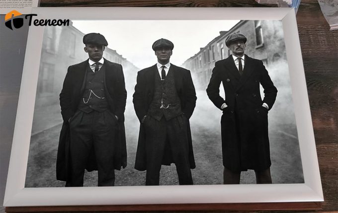 Peaky Blinders Black &Amp;Amp; White Movie Poster: Classic Home Decor Gift 1