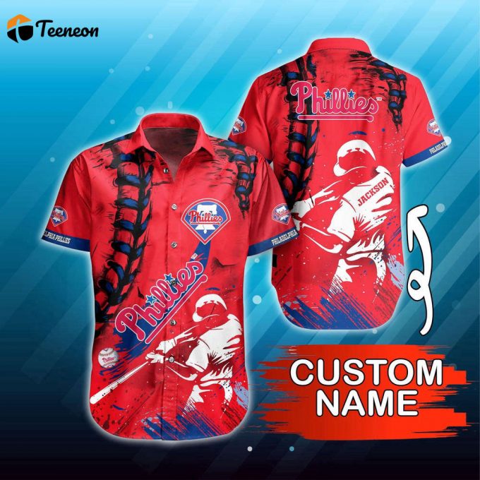 Personalized Mlb Philadelphia Phillies Hawaiian Shirt Summer Symphony For Fans 1