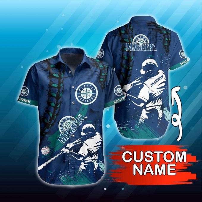 Personalized Mlb Seattle Mariners Hawaiian Shirt Summer Symphony For Fans 2