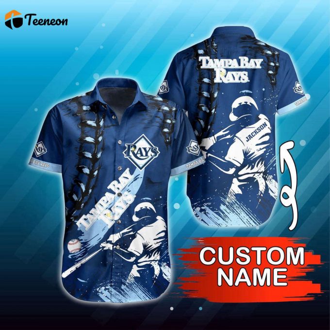 Personalized Mlb Tampa Bay Rays Hawaiian Shirt Summer Symphony For Fans 1