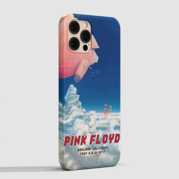 Pink Floyd Phone Case – Oakland Coliseum Poster For Home Decor Gift For Home Decor Gift 4