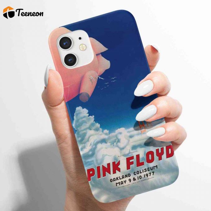 Pink Floyd Phone Case – Oakland Coliseum Poster For Home Decor Gift For Home Decor Gift 1