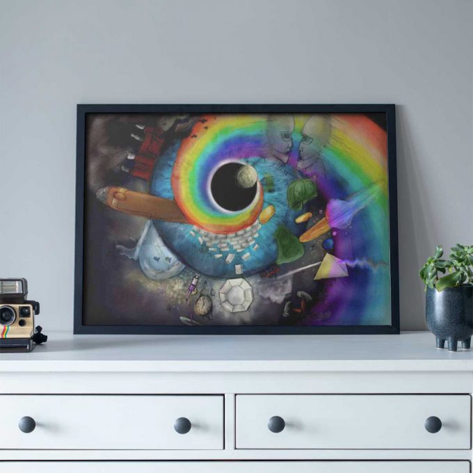 Pink Floyd Poster For Home Decor Gift For Home Decor Gift – Album Collage Art 3