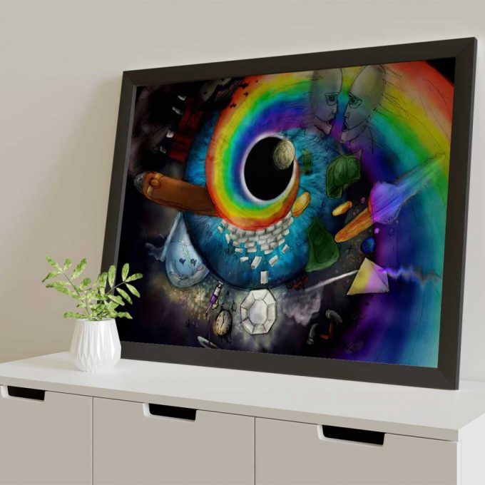 Pink Floyd Poster For Home Decor Gift For Home Decor Gift – Album Collage Art 5