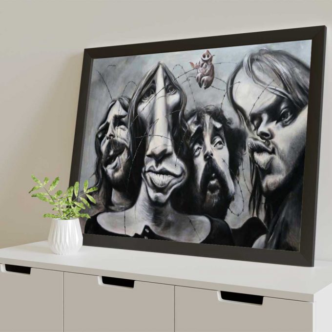 Pink Floyd Poster For Home Decor Gift For Home Decor Gift – Band Hand Drawing Art 4