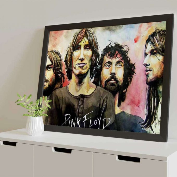 Pink Floyd Poster For Home Decor Gift For Home Decor Gift – Band Water Color Art 3