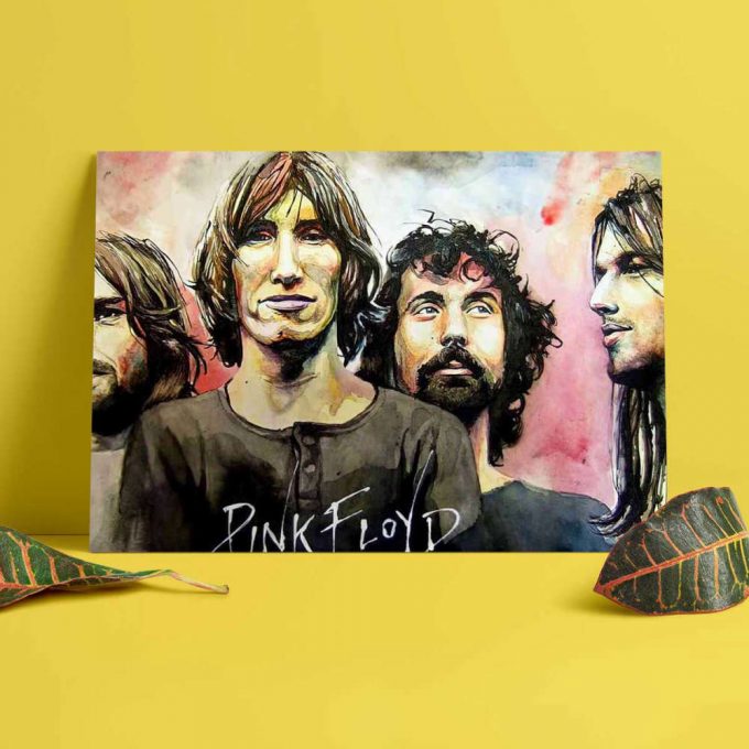 Pink Floyd Poster For Home Decor Gift For Home Decor Gift – Band Water Color Art 4