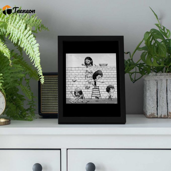 Pink Floyd Poster For Home Decor Gift For Home Decor Gift – Building The Wall 1