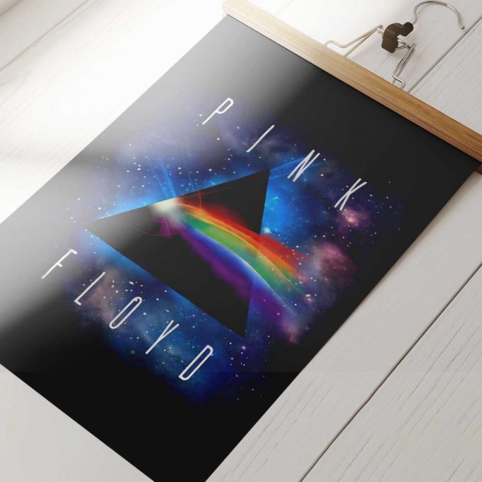 Pink Floyd Poster For Home Decor Gift For Home Decor Gift – Cosmic Dark Side Of The Moon 3