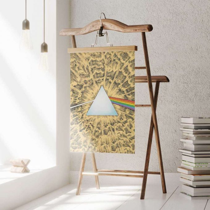 Pink Floyd Poster For Home Decor Gift For Home Decor Gift – Dark Side Of The Moon Cartoon Style 5