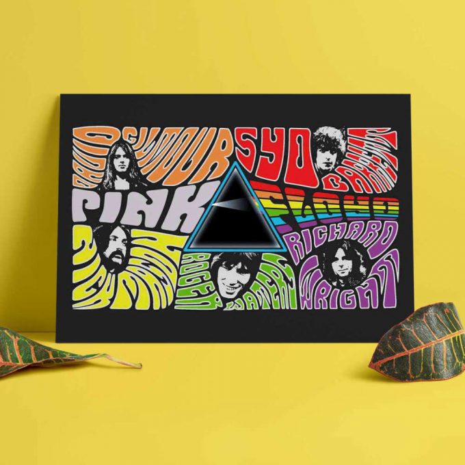 Pink Floyd Poster For Home Decor Gift For Home Decor Gift – Member Art Full Color 5