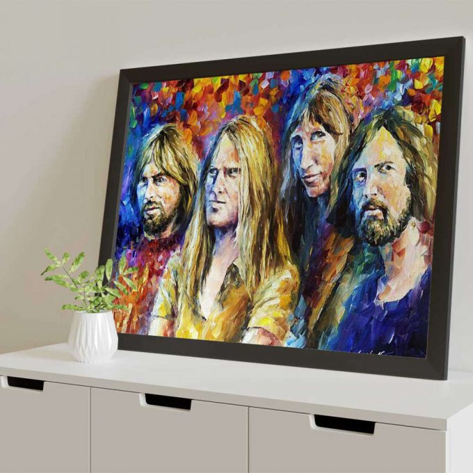 Pink Floyd Poster For Home Decor Gift For Home Decor Gift – Members Water Color Art 2