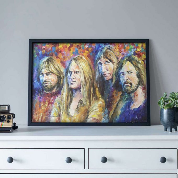 Pink Floyd Poster For Home Decor Gift For Home Decor Gift – Members Water Color Art 3