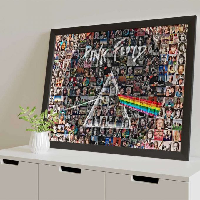 Pink Floyd Poster For Home Decor Gift For Home Decor Gift – Photo Mosaic Print Art Of All Things 2