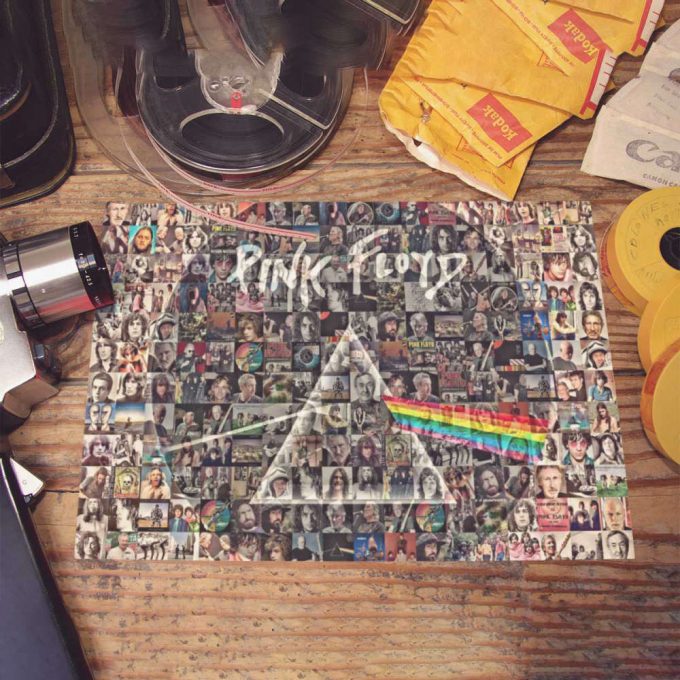 Pink Floyd Poster For Home Decor Gift For Home Decor Gift – Photo Mosaic Print Art Of All Things 3