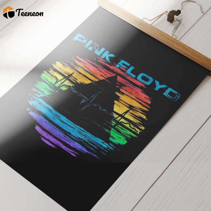 Pink Floyd Poster For Home Decor Gift For Home Decor Gift – Rainbow Prism 1