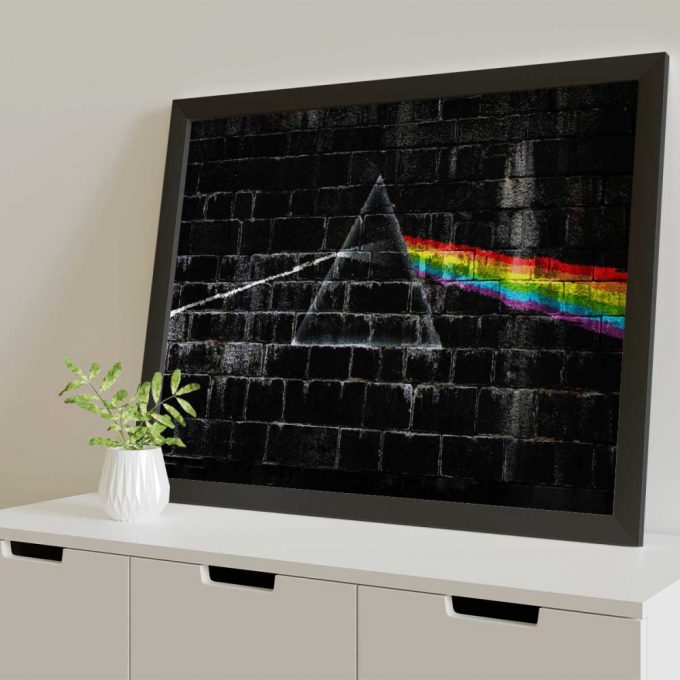 Pink Floyd Poster For Home Decor Gift For Home Decor Gift – The Dark Side Of The Moon In The Wall Art 2