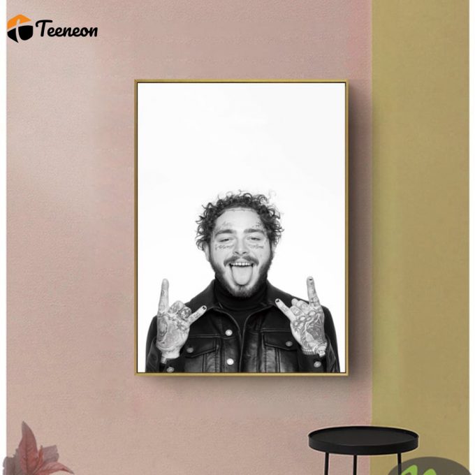 Post Malone Poster For Home Decor Gift,Post Malone,Rock Star 1