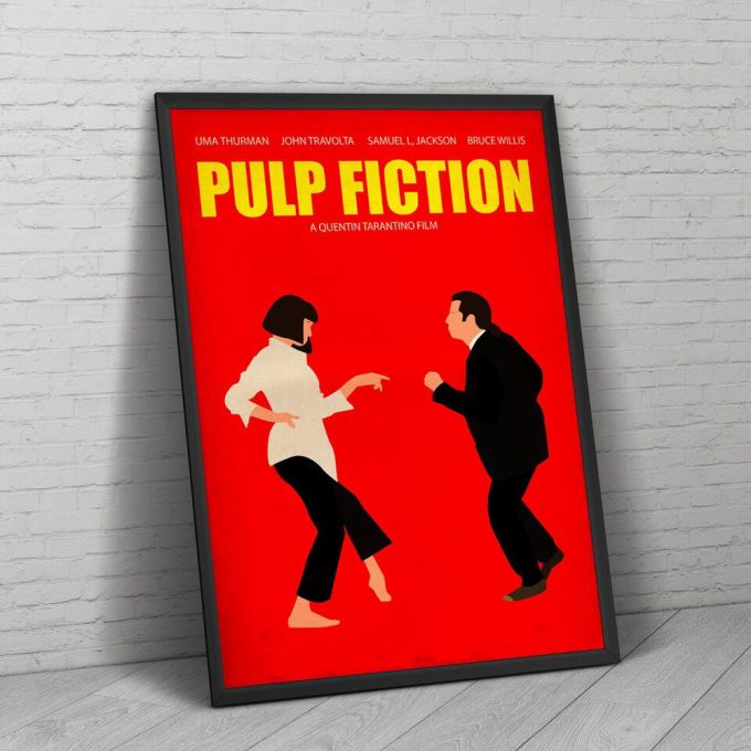Pulp Fiction Print Art Poster For Home Decor Gift 3