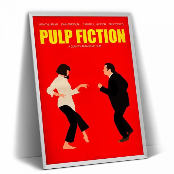 Pulp Fiction Print Art Poster For Home Decor Gift 5