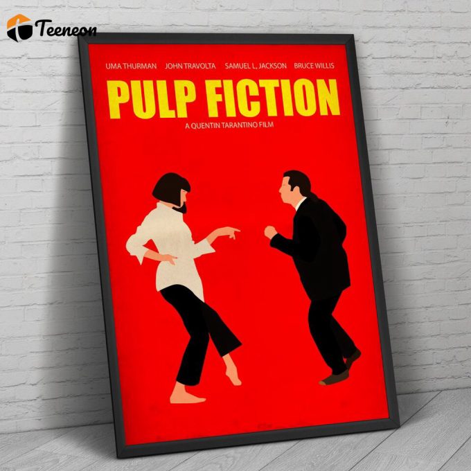Pulp Fiction Print Art Poster For Home Decor Gift 1
