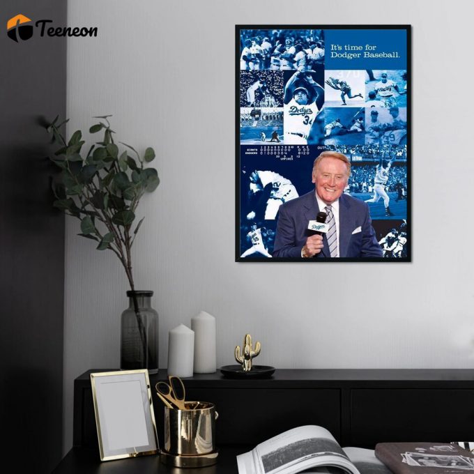 Rip Vin Scully Premium Matte Vertical Poster For Home Decor Gifts 1