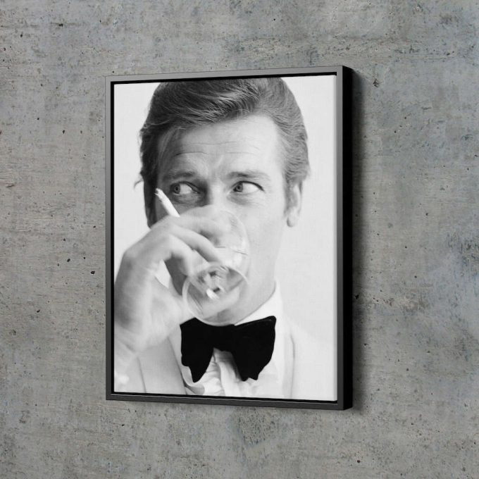 Roger Moore Poster For Home Decor Gift 2