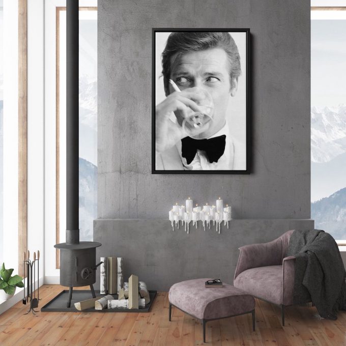 Roger Moore Poster For Home Decor Gift 4