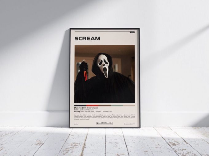 Scream Poster For Home Decor Gift 1996 4