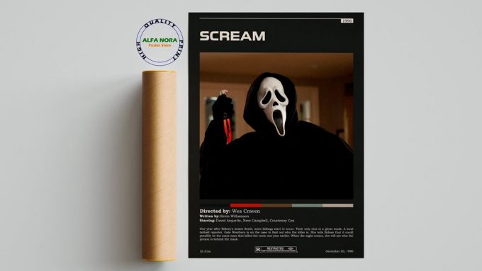 Scream Poster For Home Decor Gift 1996 5