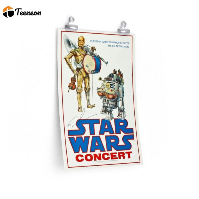 Star Wars Concert Poster For Home Decor Gift 1