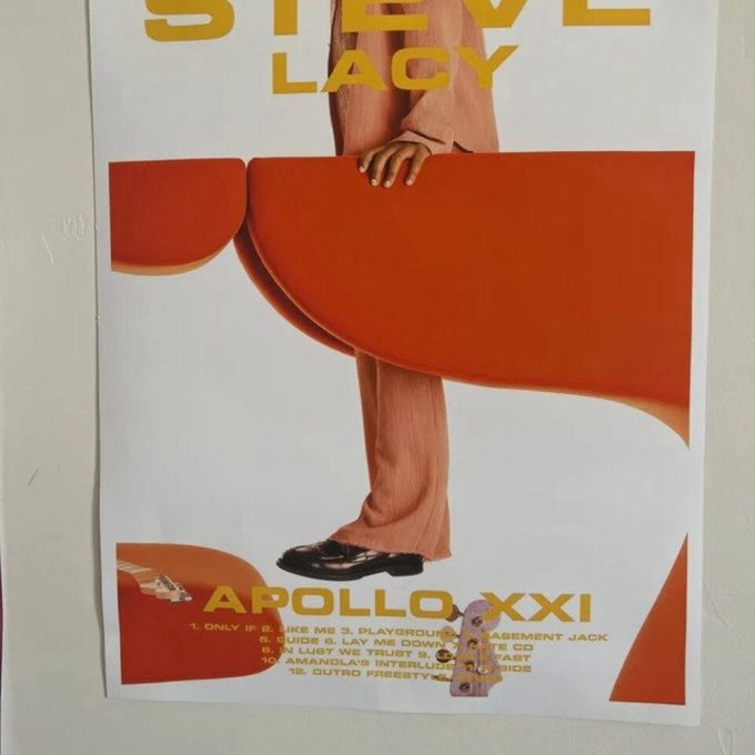 Steve Lacy - Apollo Xxi Album Poster For Home Decor Gift, Steve Lacy Album Print, Wall Decor, Gift Idea 3