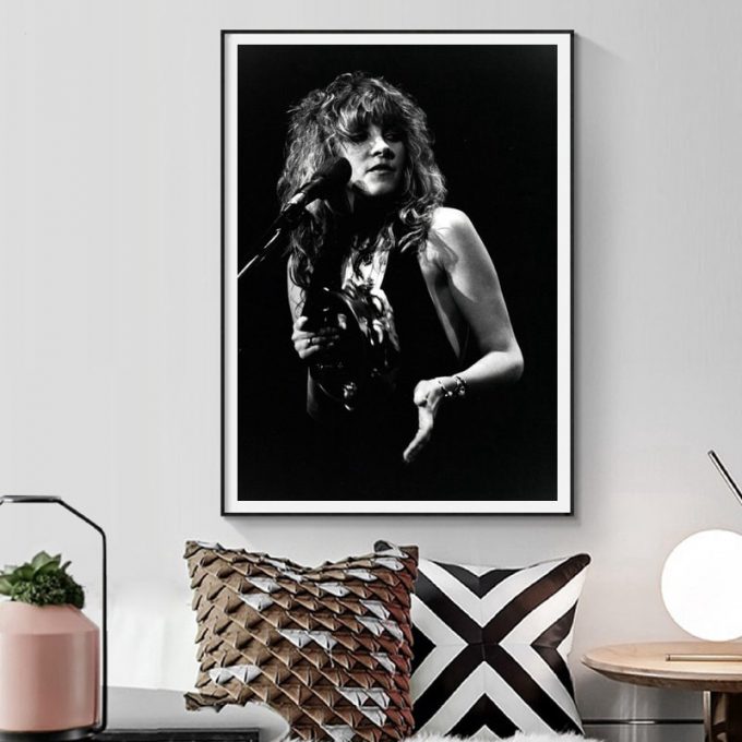 Stevie Nicks Music Poster: Unique Home Decor Wall Art Gift 2