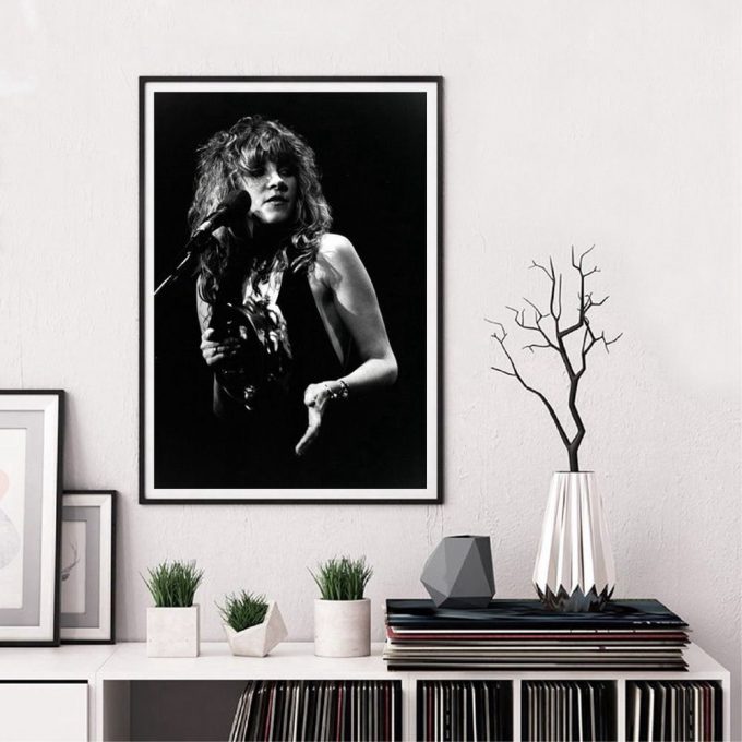 Stevie Nicks Music Poster: Unique Home Decor Wall Art Gift 3