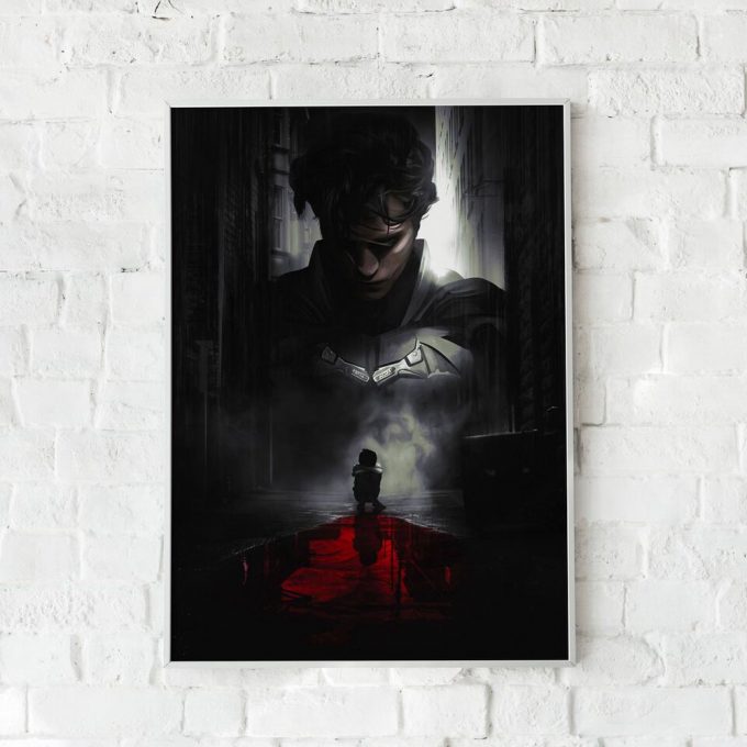 The Batman (2022) Poster For Home Decor Gift, Robert Pattinson, Dc Comics 3