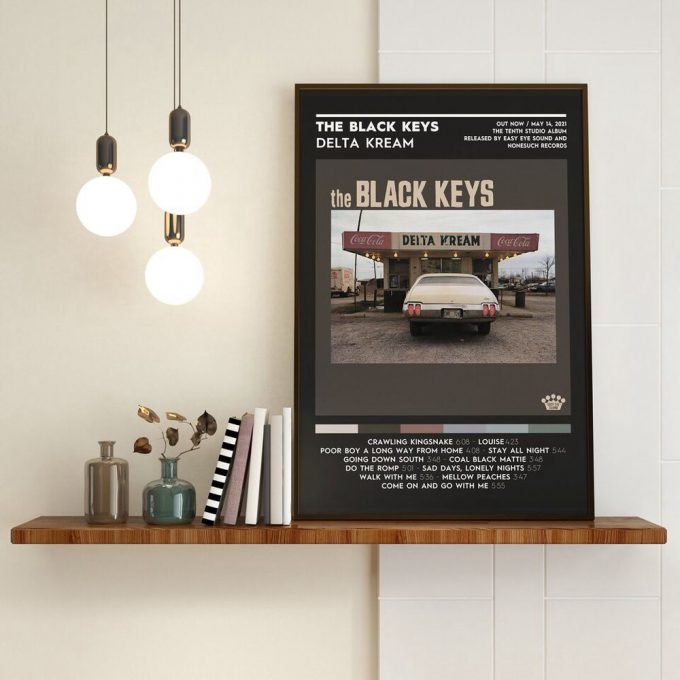 The Black Keys - Delta Kream Poster For Home Decor Gift / Album Cover Poster For Home Decor Gift 2