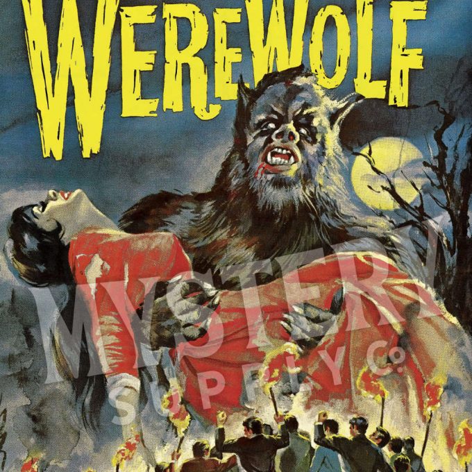 The Curse Of The Werewolf 1961 Vintage Horror Monster Movie Poster For Home Decor Gift 4
