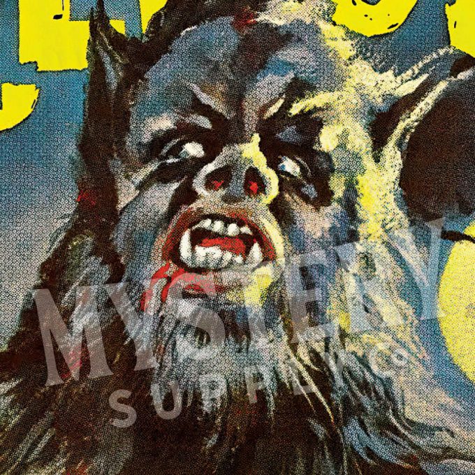 The Curse Of The Werewolf 1961 Vintage Horror Monster Movie Poster For Home Decor Gift 5