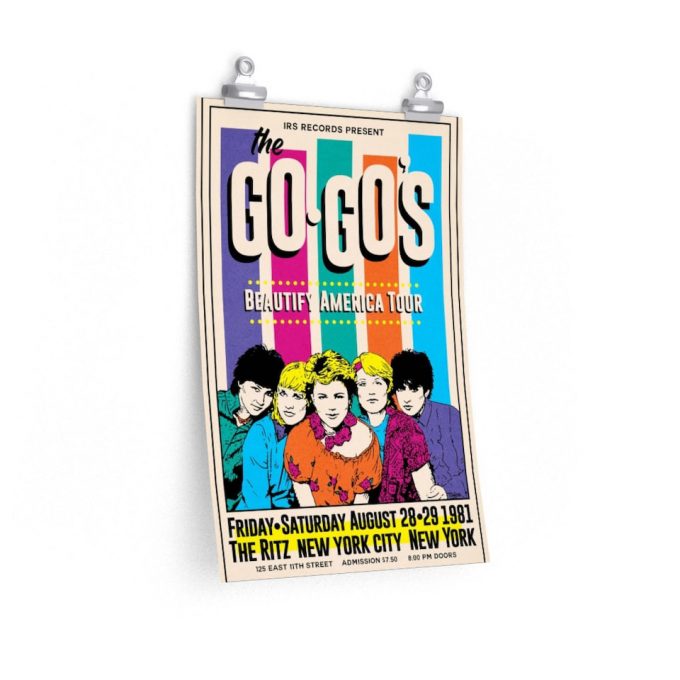 The Go Go'S Concert Poster For Home Decor Gift 2