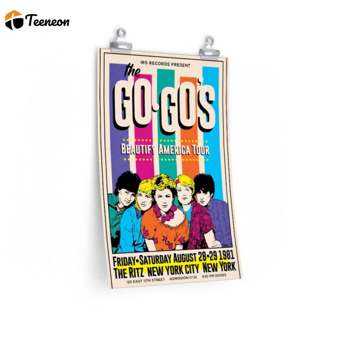 The Go Go'S Concert Poster For Home Decor Gift 1