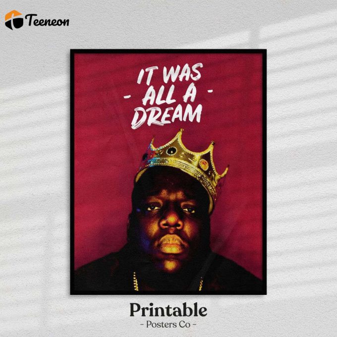 The Notorious Big Printable Poster For Home Decor Gift 1