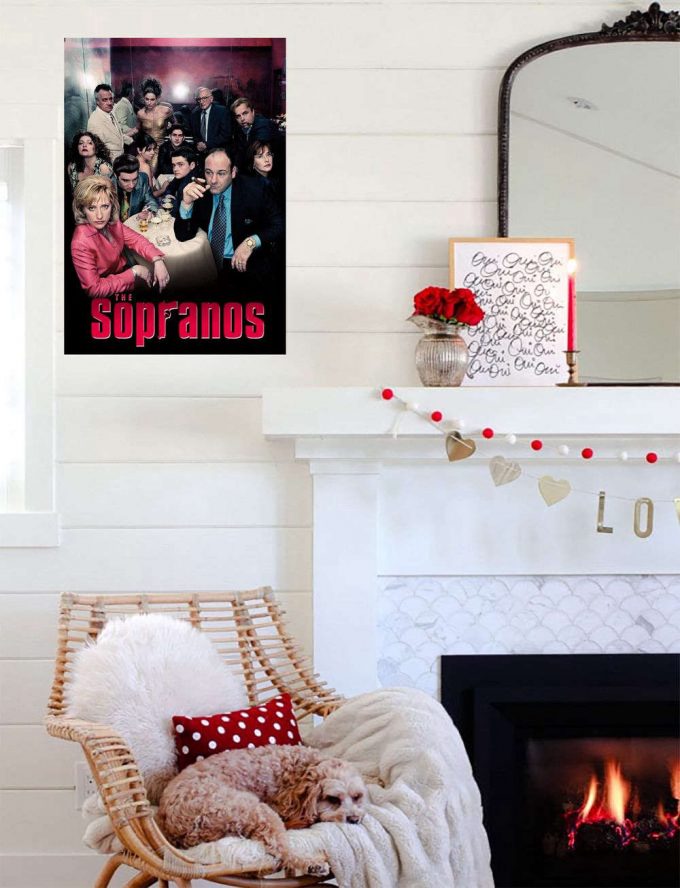 The Sopranos Poster: Retro Print Home Decor Gift With Classic Family Movie Design 2