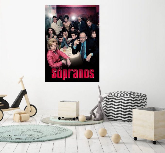 The Sopranos Poster: Retro Print Home Decor Gift With Classic Family Movie Design 3