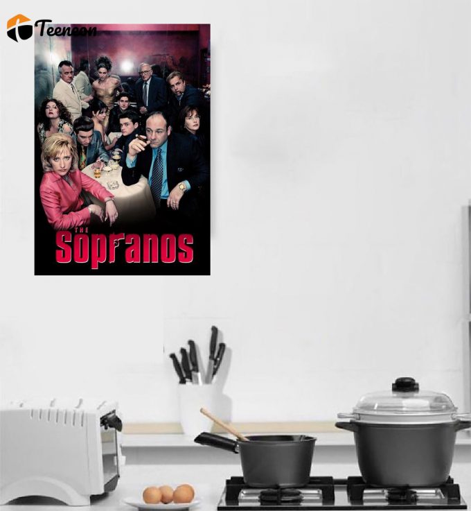 The Sopranos Poster: Retro Print Home Decor Gift With Classic Family Movie Design 1