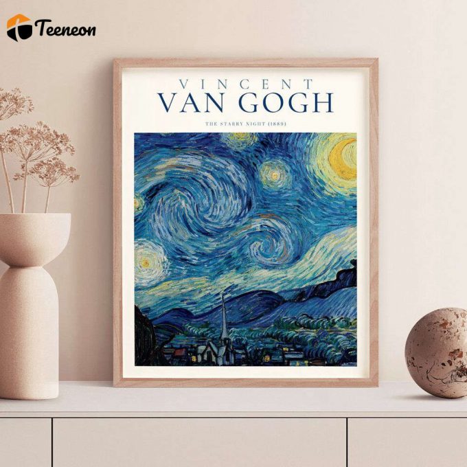Van Gogh Print | Van Gogh Poster For Home Decor Gift 1