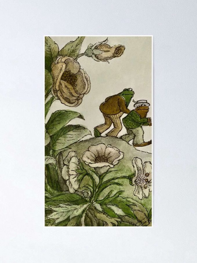 A Frog And Toad The Hat Vintage Poster For Home Decor Gift 2