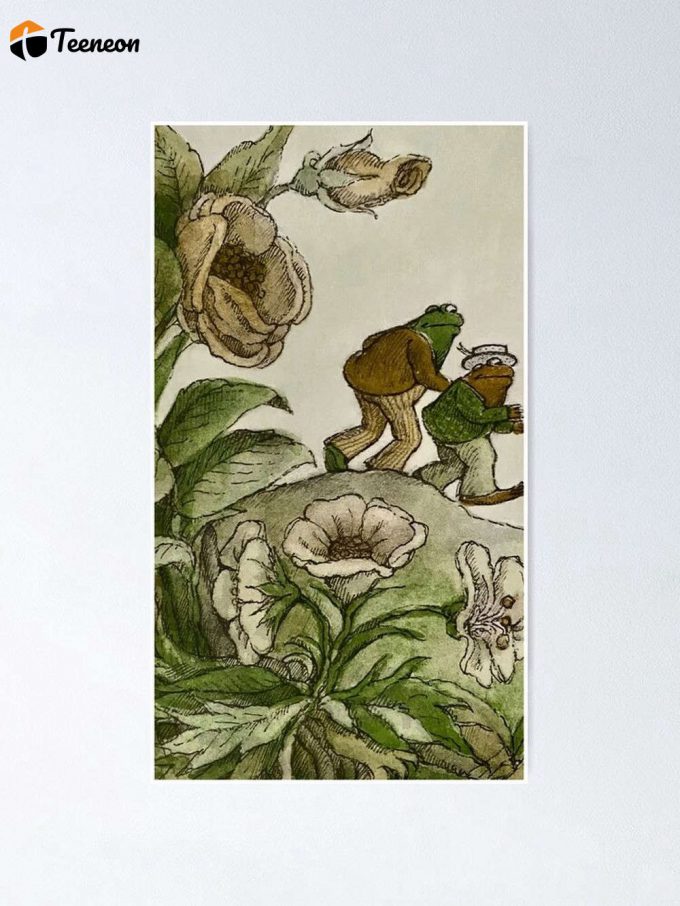 A Frog And Toad The Hat Vintage Poster For Home Decor Gift 1